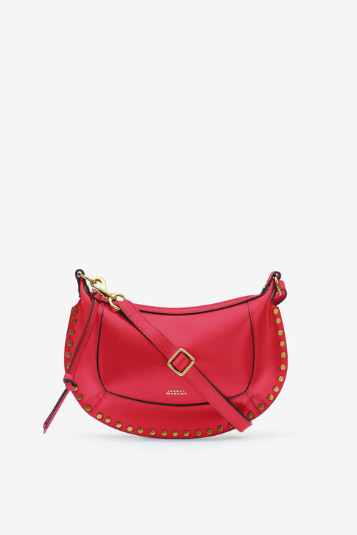 Oskan Moon Calfskin Leather Shoulder Bag Oskan Moon Calfskin Leather Shoulder Bag