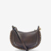 Oskan Moon Calfskin Leather Shoulder Bag Oskan Moon Calfskin Leather Shoulder Bag