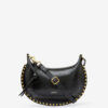 Oskan Moon Python-Effect Leather Shoulder Bag Oskan Moon Python-Effect Leather Shoulder Bag