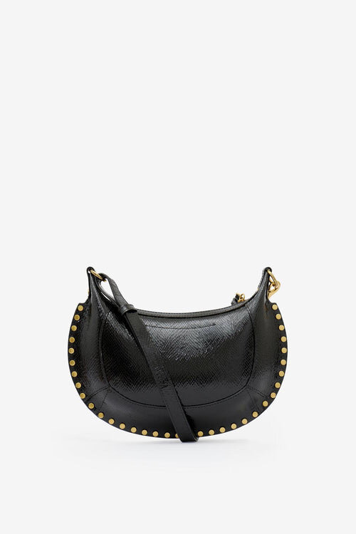 Oskan Moon Python-Effect Leather Shoulder Bag Oskan Moon Python-Effect Leather Shoulder Bag