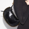 Oskan Moon Python-Effect Leather Shoulder Bag Oskan Moon Python-Effect Leather Shoulder Bag
