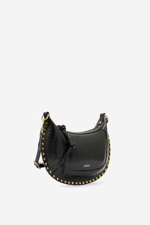 Oskan Moon Python-Effect Leather Shoulder Bag Oskan Moon Python-Effect Leather Shoulder Bag