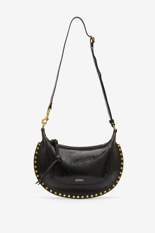 Oskan Moon Python-Effect Leather Shoulder Bag Oskan Moon Python-Effect Leather Shoulder Bag
