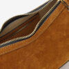 Oskan Moon Shoulder Bag in Braided Suede Calfskin Leather Oskan Moon Shoulder Bag in Braided Suede Calfskin Leather