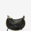 Oskan Moon Shoulder Bag in Full-Grain Leather
