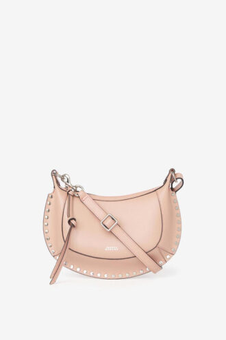 Oskan Moon Shoulder Bag in Full-Grain Leather