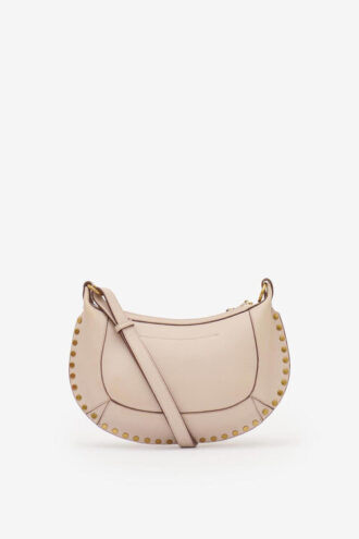 Oskan Moon Shoulder Bag in Full-Grain Leather