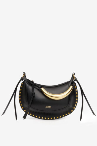 Oskan Moon Shoulder Bag in Leather