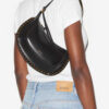 Oskan Moon Shoulder Bag in Leather