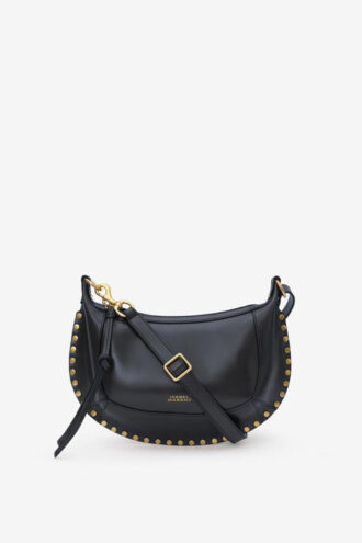 Oskan Moon Shoulder Bag in Soft Leather