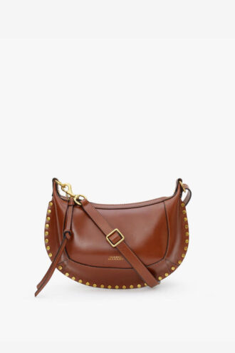 Oskan Moon Shoulder Bag in Soft Leather