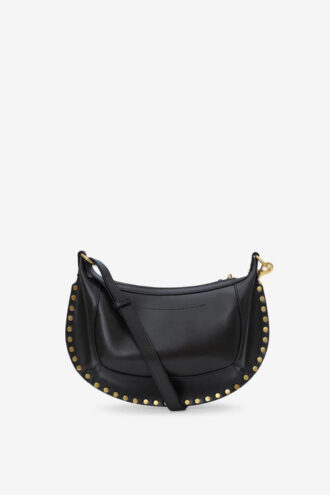 Oskan Moon Shoulder Bag in Soft Leather