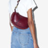Oskan Moon Shoulder Bag in Soft Leather