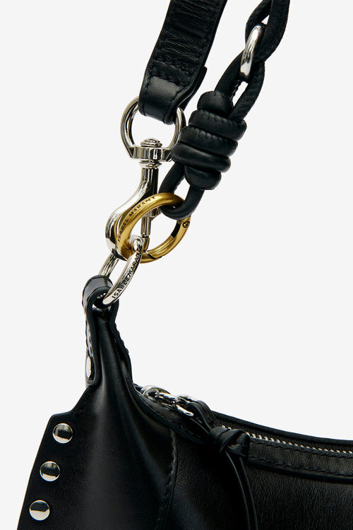 Oskan Moon Shoulder Bag in Soft Leather Oskan Moon Shoulder Bag in Soft Leather