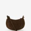Oskan Moon Suede Calfskin Baguette Handbag Oskan Moon Suede Calfskin Baguette Handbag