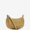 Oskan Moon Suede Calfskin Baguette Handbag Oskan Moon Suede Calfskin Baguette Handbag