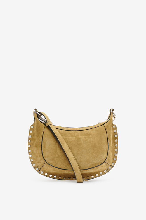 Oskan Moon Suede Calfskin Baguette Handbag Oskan Moon Suede Calfskin Baguette Handbag