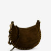 Oskan Moon Suede Calfskin Baguette Handbag Oskan Moon Suede Calfskin Baguette Handbag