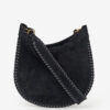Oskan Soft Bag in Braided Suede Calfskin Leather Oskan Soft Bag in Braided Suede Calfskin Leather