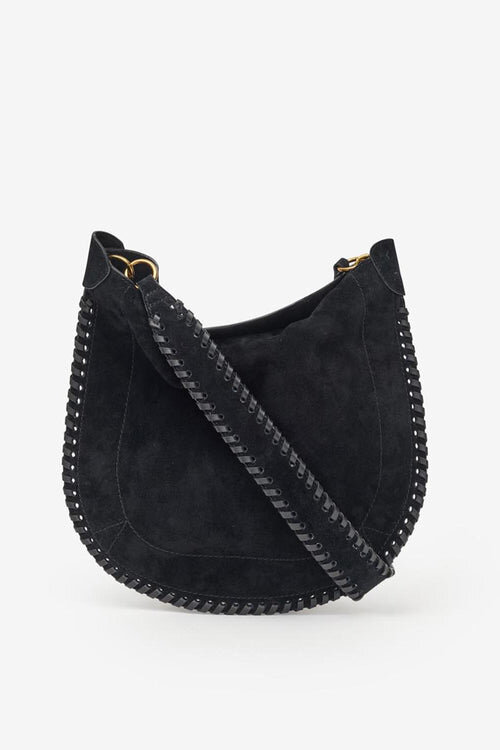 Oskan Soft Bag in Braided Suede Calfskin Leather Oskan Soft Bag in Braided Suede Calfskin Leather