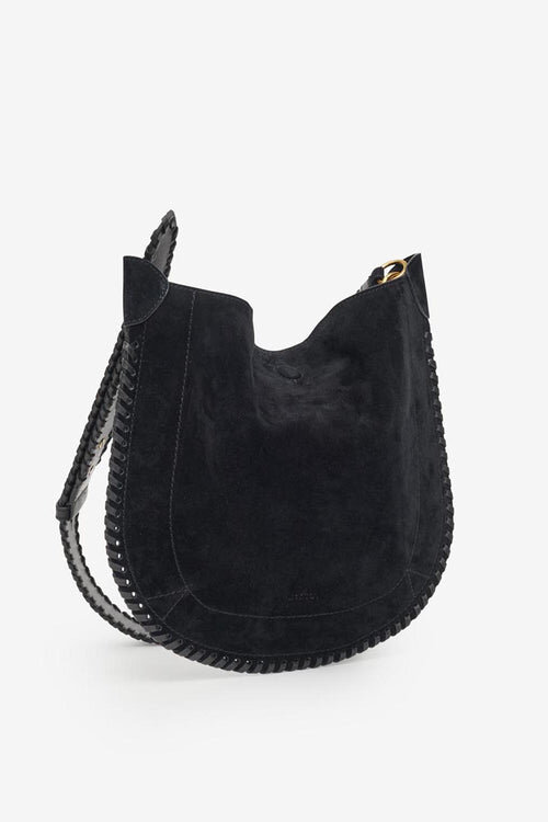 Oskan Soft Bag in Braided Suede Calfskin Leather Oskan Soft Bag in Braided Suede Calfskin Leather