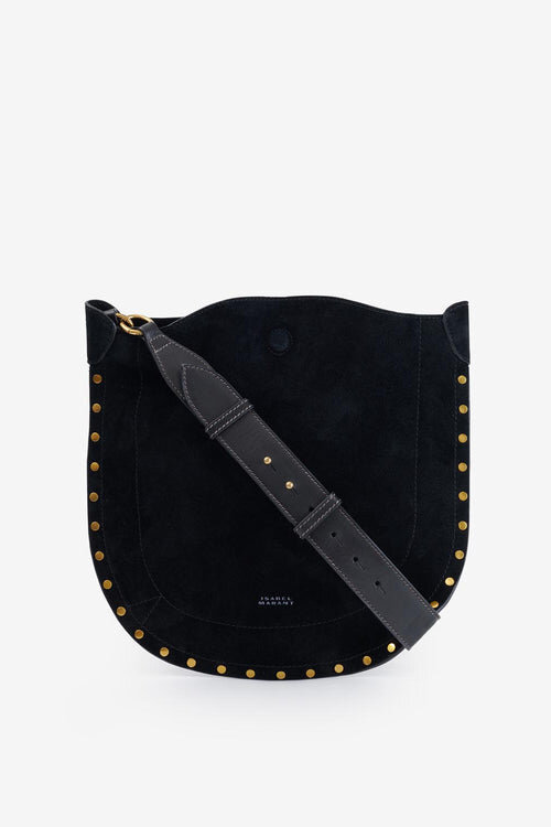 Oskan Soft Bag in Suede Calfskin Leather Oskan Soft Bag in Suede Calfskin Leather