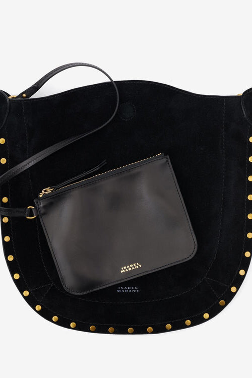 Oskan Soft Bag in Suede Calfskin Leather Oskan Soft Bag in Suede Calfskin Leather