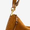 Oskan Soft Zip Bag in Braided Suede Calfskin Leather Oskan Soft Zip Bag in Braided Suede Calfskin Leather