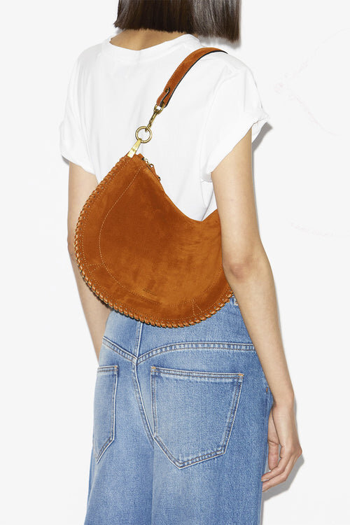 Oskan Soft Zip Bag in Braided Suede Calfskin Leather Oskan Soft Zip Bag in Braided Suede Calfskin Leather