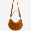 Oskan Soft Zip Bag in Braided Suede Calfskin Leather Oskan Soft Zip Bag in Braided Suede Calfskin Leather