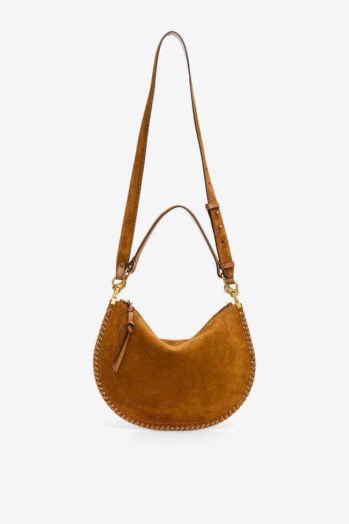 Oskan Soft Zip Bag in Braided Suede Calfskin Leather Oskan Soft Zip Bag in Braided Suede Calfskin Leather