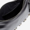 Oskan Soft Zip Bag in Studded Cowhide Leather