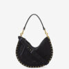 Oskan Soft Zip Bag in Suede Calfskin Leather Oskan Soft Zip Bag in Suede Calfskin Leather
