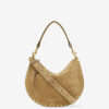 Oskan Soft Zip Bag in Suede Calfskin Leather Oskan Soft Zip Bag in Suede Calfskin Leather