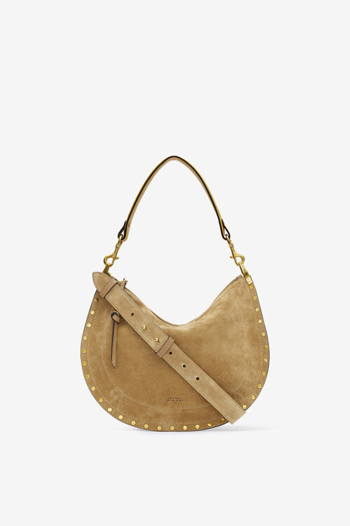 Oskan Soft Zip Bag in Suede Calfskin Leather Oskan Soft Zip Bag in Suede Calfskin Leather