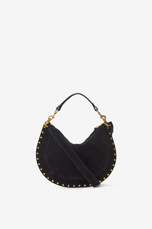 Oskan Soft Zip Bag in Suede Calfskin Leather Oskan Soft Zip Bag in Suede Calfskin Leather