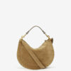 Oskan Soft Zip Bag in Suede Calfskin Leather Oskan Soft Zip Bag in Suede Calfskin Leather