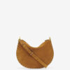 Oskan Soft Zip Bag in Suede Calfskin Leather Oskan Soft Zip Bag in Suede Calfskin Leather