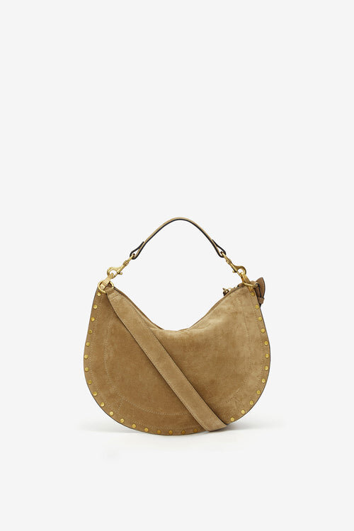 Oskan Soft Zip Bag in Suede Calfskin Leather Oskan Soft Zip Bag in Suede Calfskin Leather