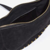 Oskan Soft Zip Bag in Suede Calfskin Leather Oskan Soft Zip Bag in Suede Calfskin Leather