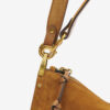 Oskan Soft Zip Bag in Suede Calfskin Leather Oskan Soft Zip Bag in Suede Calfskin Leather
