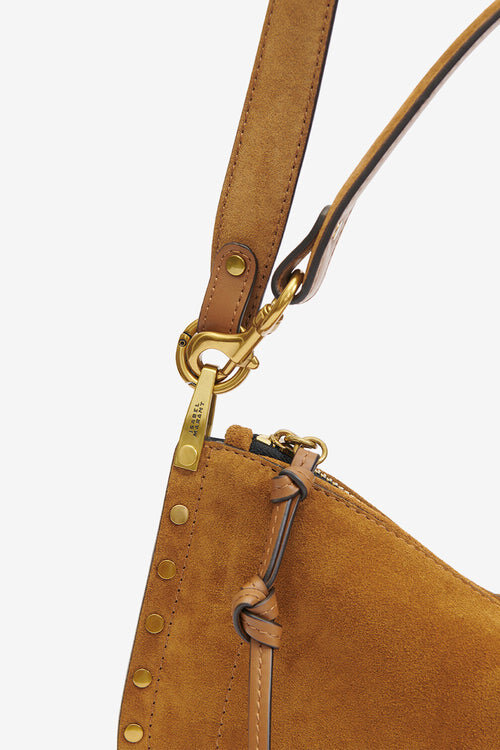 Oskan Soft Zip Bag in Suede Calfskin Leather Oskan Soft Zip Bag in Suede Calfskin Leather