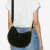 Oskan Soft Zip Bag in Suede Calfskin Leather Oskan Soft Zip Bag in Suede Calfskin Leather