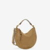 Oskan Soft Zip Bag in Suede Calfskin Leather Oskan Soft Zip Bag in Suede Calfskin Leather
