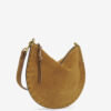 Oskan Soft Zip Bag in Suede Calfskin Leather Oskan Soft Zip Bag in Suede Calfskin Leather