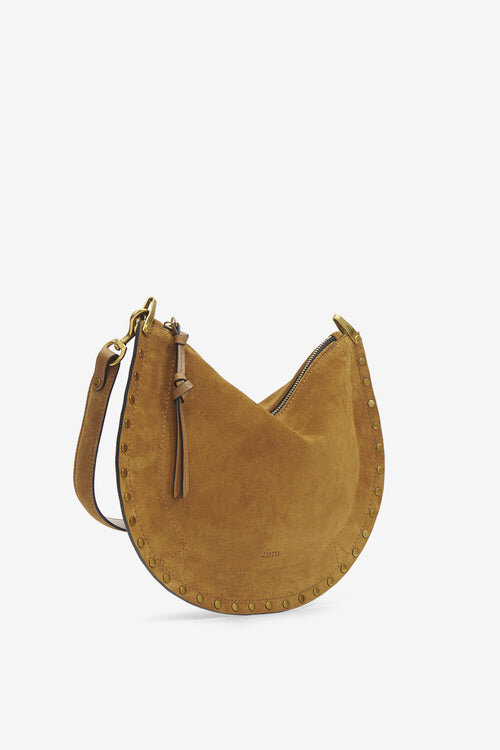 Oskan Soft Zip Bag in Suede Calfskin Leather Oskan Soft Zip Bag in Suede Calfskin Leather