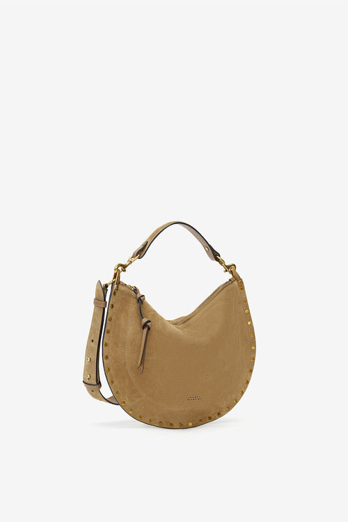 Oskan Soft Zip Bag in Suede Calfskin Leather Oskan Soft Zip Bag in Suede Calfskin Leather