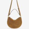 Oskan Soft Zip Bag in Suede Calfskin Leather Oskan Soft Zip Bag in Suede Calfskin Leather
