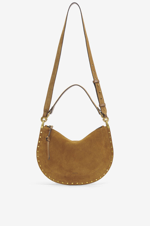 Oskan Soft Zip Bag in Suede Calfskin Leather Oskan Soft Zip Bag in Suede Calfskin Leather