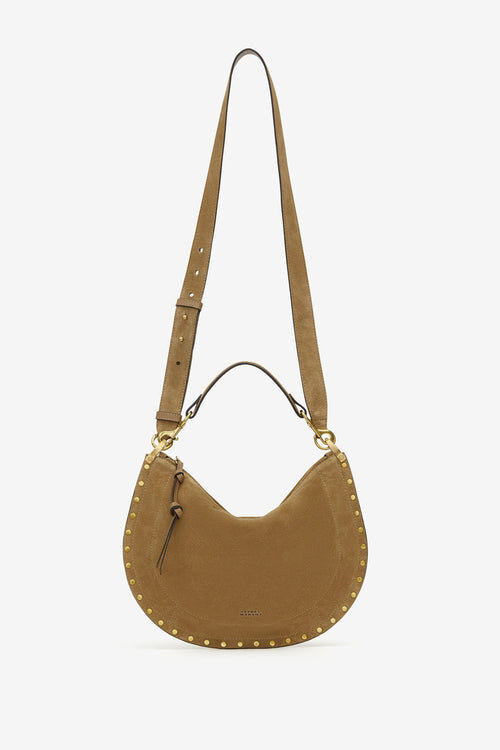 Oskan Soft Zip Bag in Suede Calfskin Leather Oskan Soft Zip Bag in Suede Calfskin Leather